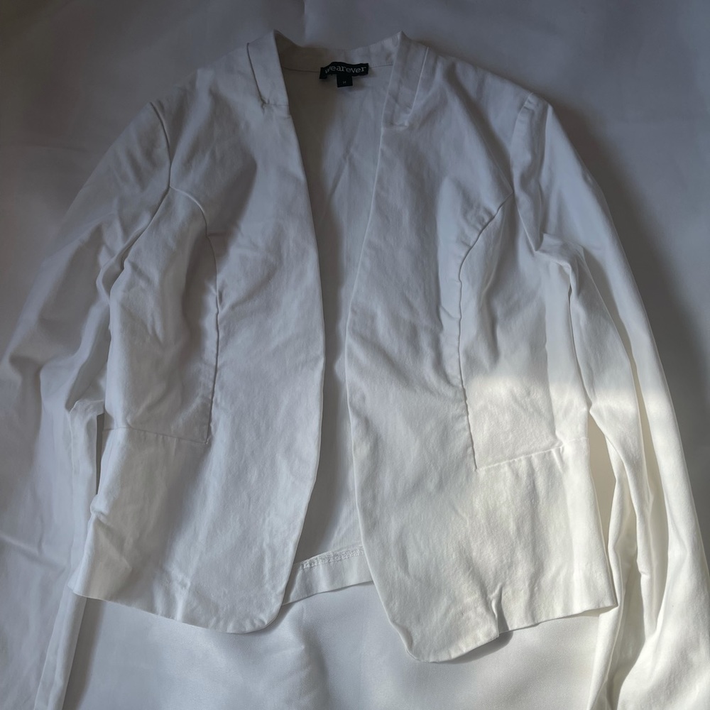 White blazer